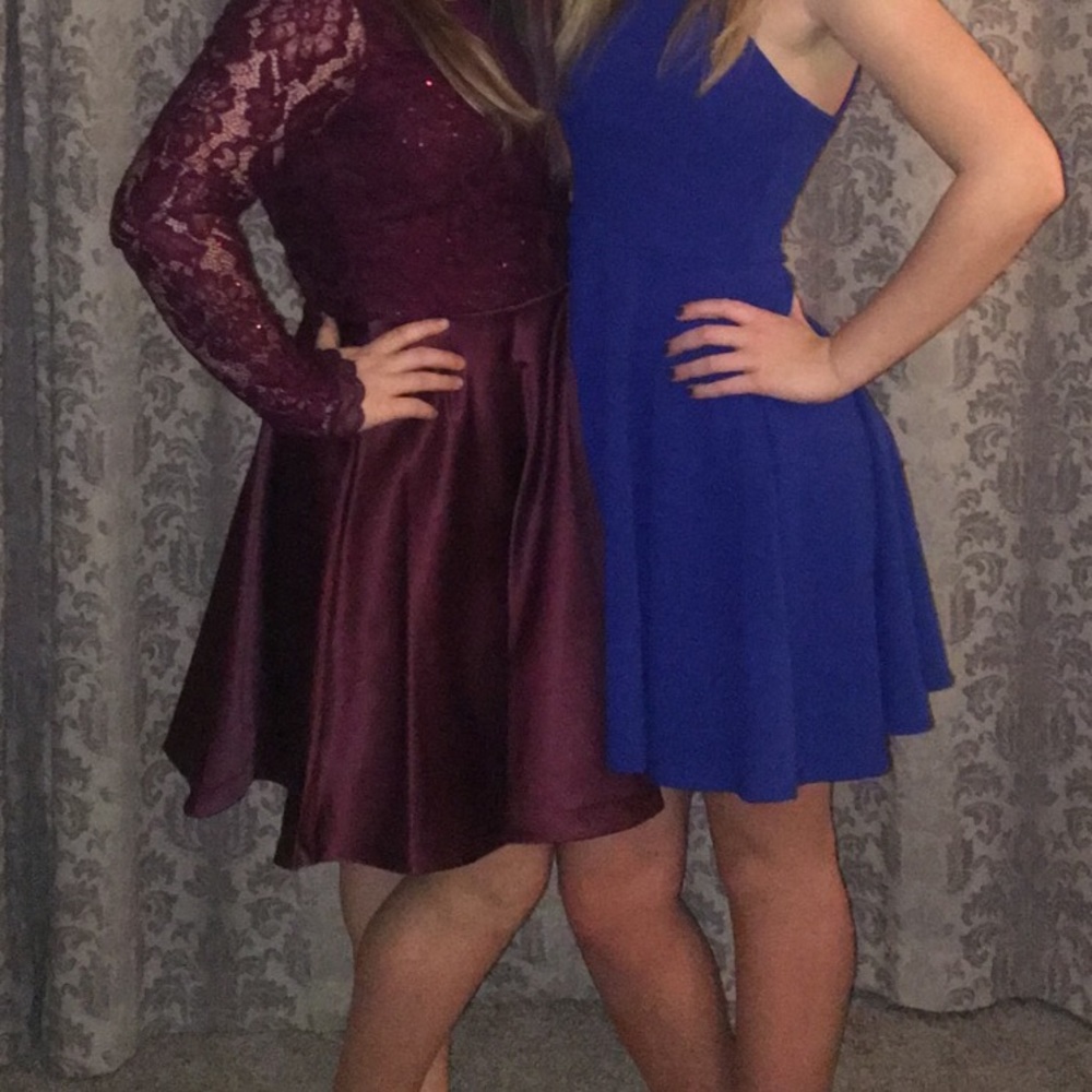 Maroon Formal Dress